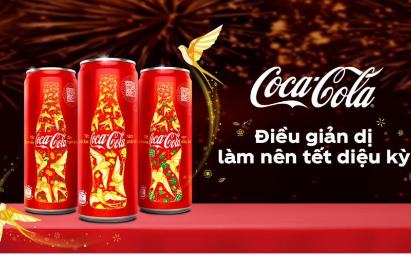 Coca cola chỉ kết nối yêu thương