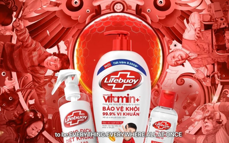 Lffebuoy chiến dịch địa lý 